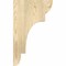 Ekena Millwork New Brighton Rough Sawn Corbel, Douglas Fir, 6"W x 12"D x 20"H COR06X12X20NEB00RDF - alternate 3